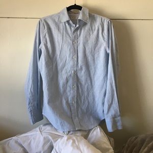 Brandy Melville Blue Button Up